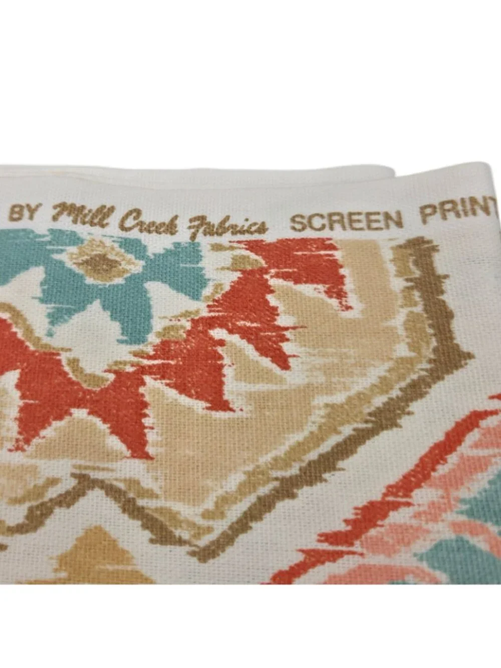 Southwestern Screen Print Fabric Mill Creek Ramzy Oasis Cotton Aztec 1 Yard